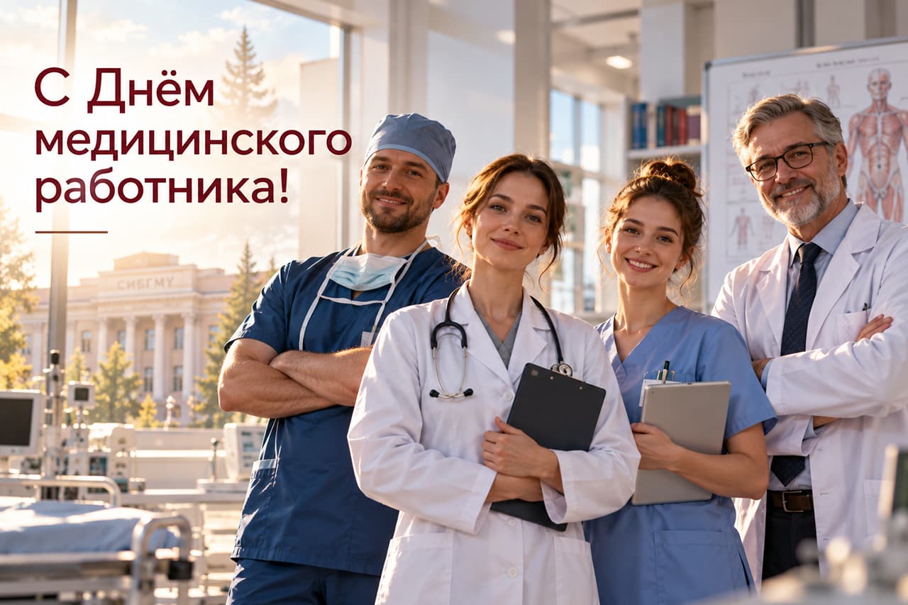 Поздравляем с Днём медицинского работника!